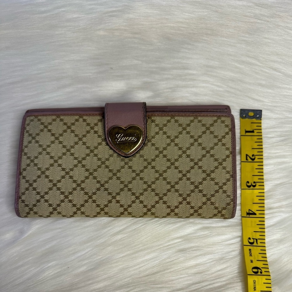 GUCCI heart plate long wallet - Picture 14 of 14